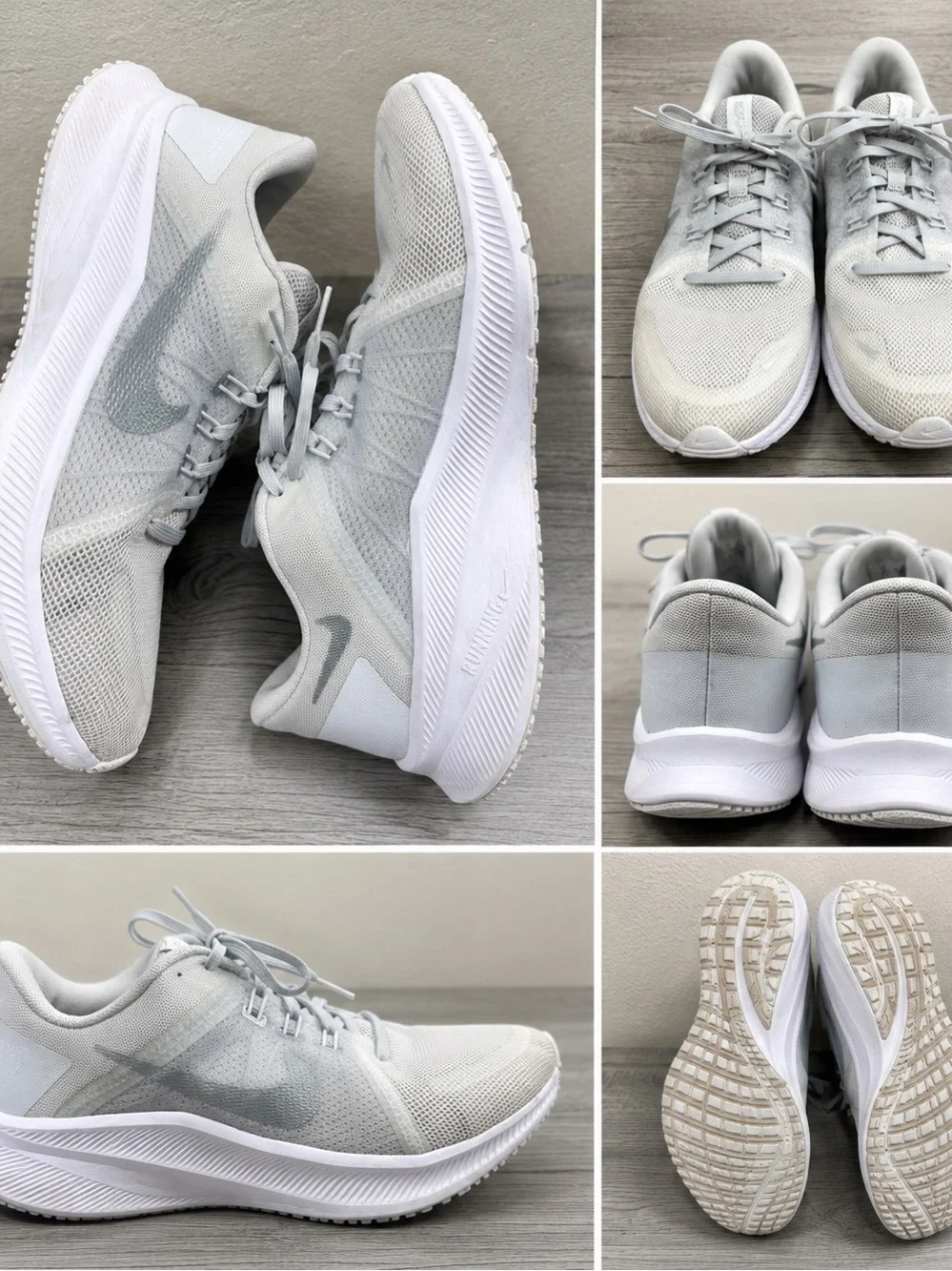 Nike Women’s Grey Running Shoes Size 9